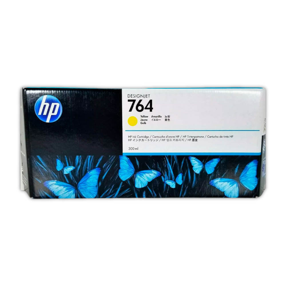 Tinta HP 764A Yellow C1Q15A 300ml DesignJet T3500 Original