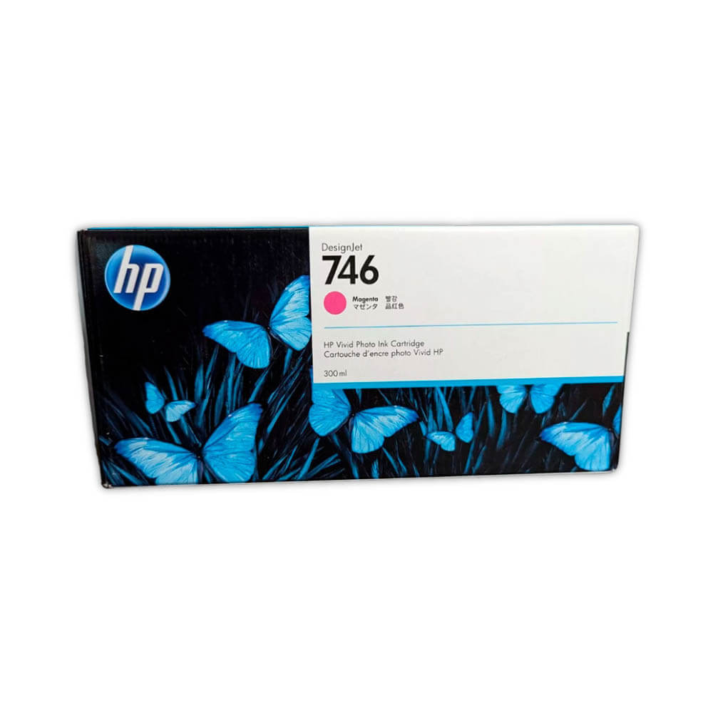 Tinta HP 746 Magenta P2V78A 300ml DesignJet Z9DR Original