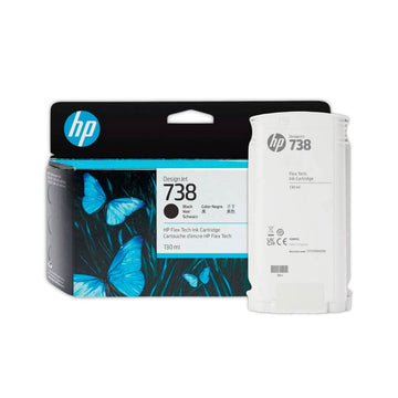 Tinta HP 738 Negro 498N4A 130ml Design T850, T950 Original