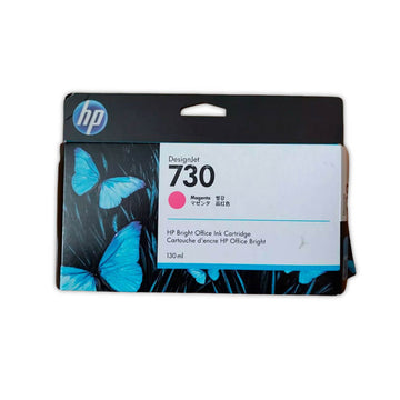 Tinta HP 730 Magenta P2V63A 130ml Hp T1600, T1700 Original