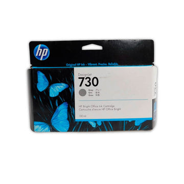 Tinta HP 730 Gray P2V66A 130ml Hp DesignJet T1600 Original