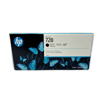 Tinta HP 728 Matte Black F9J68A 300ml T730, T830 Original
