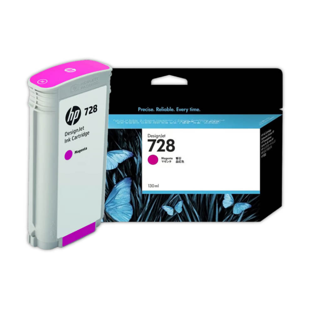 Tinta HP 728 Magenta F9J66A 130ml Hp Jet T730, T830 Original