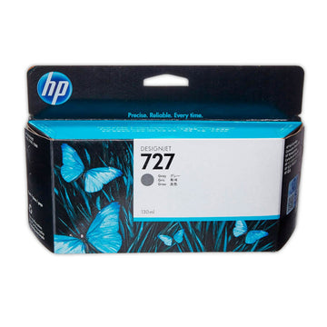 Tinta HP 727A Gris B3P24A 130ml Design T1500, T920 Original