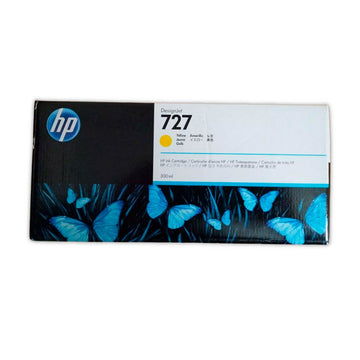 Tinta HP 727 Yellow F9J78A 300ml T1500, T1530, T920 Original