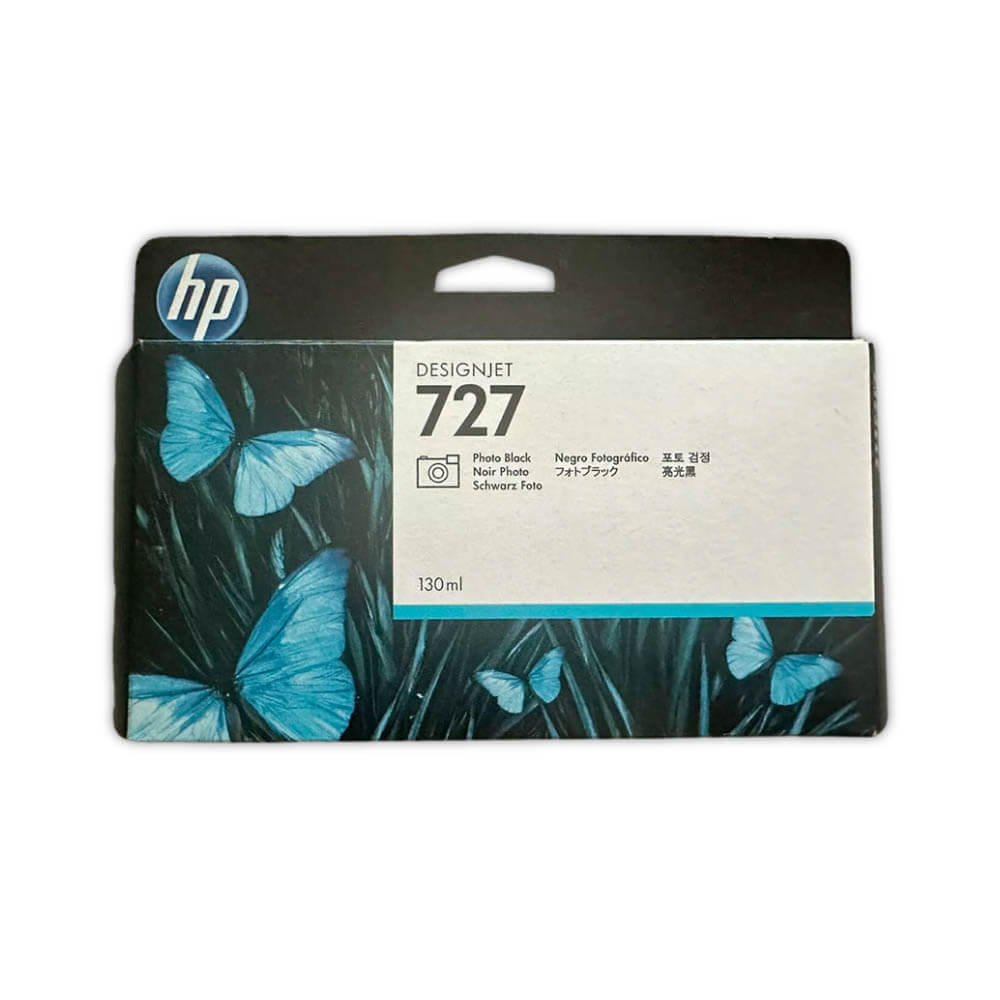 Tinta HP 727 Negro B3P23A 130ml Design T1500, T920 Original