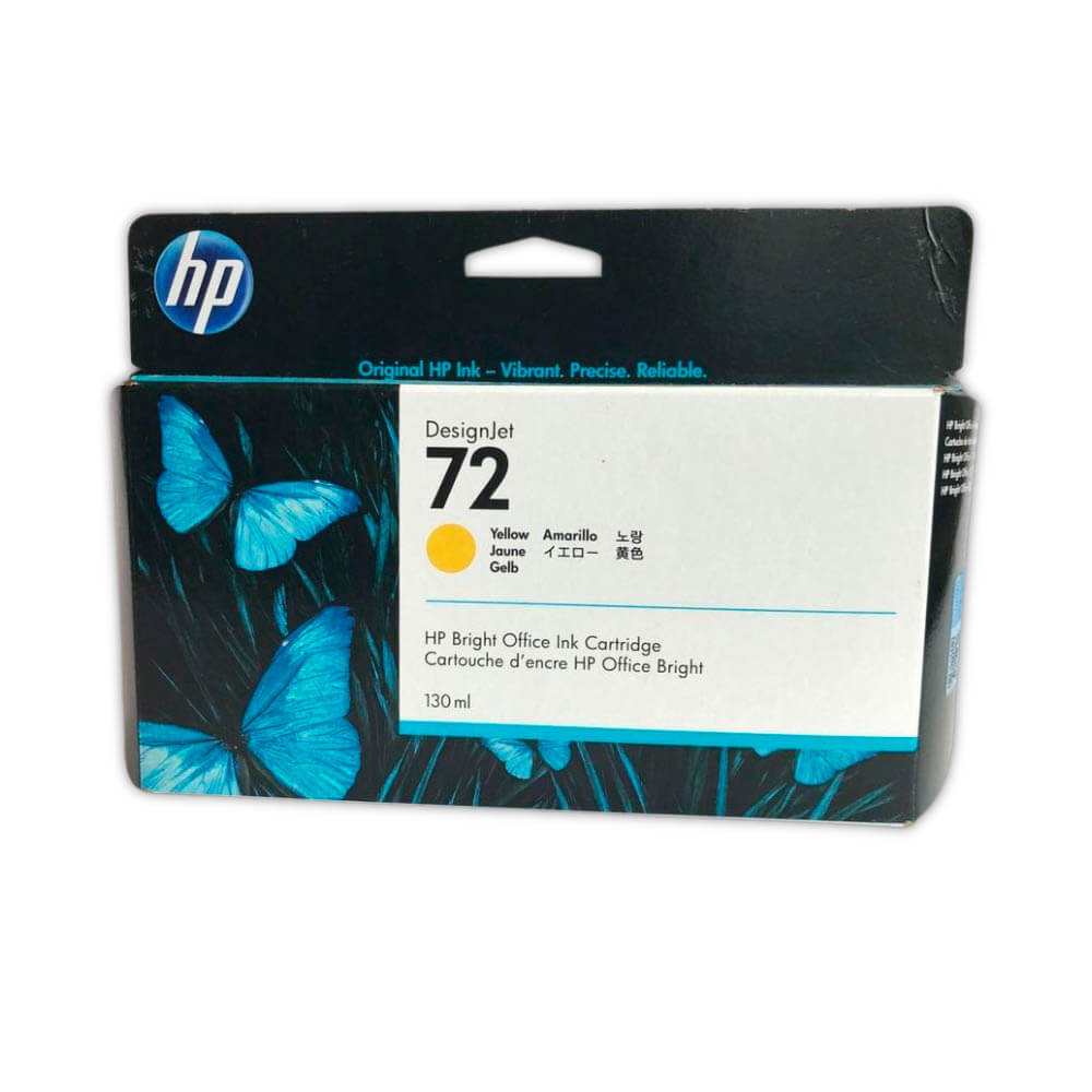 Tinta HP 72 Yellow C9373A 130ml Design T610, T620 Original