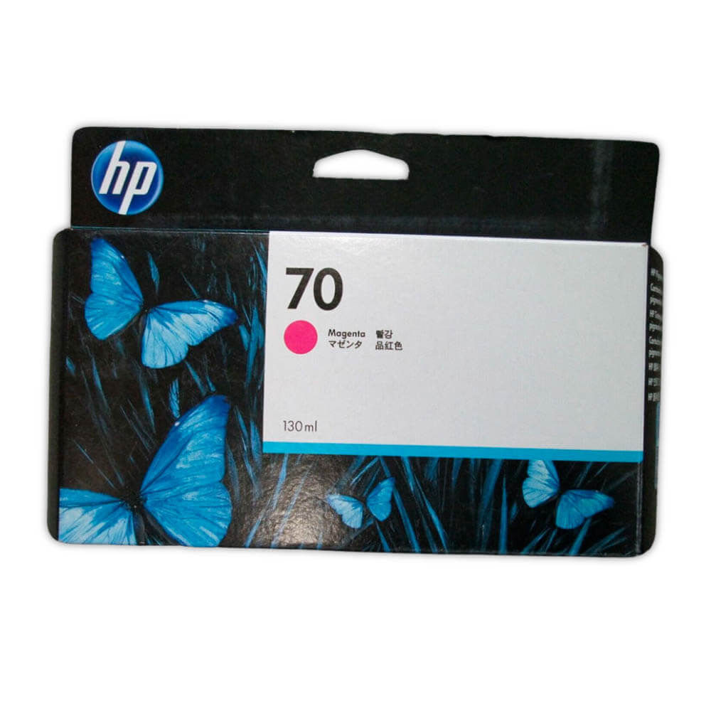 Tinta HP 70 Magenta C9453A 130ML Z2100, Z3100,Z5200 Original
