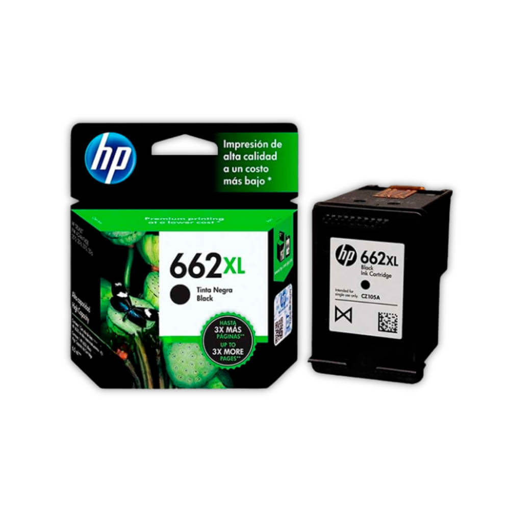 Tinta Hp 662Xl Negro Cz105Al 360 Pág. Advantage 2515 Original