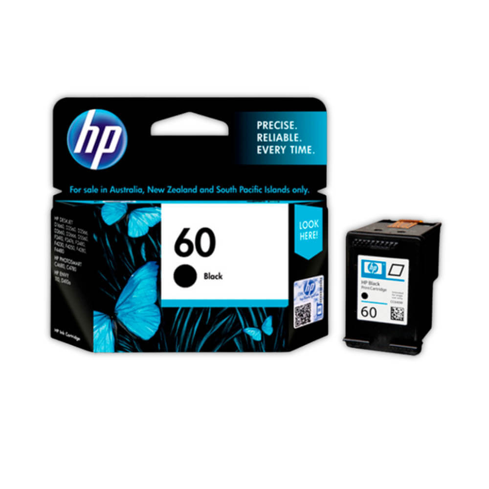 Tinta Hp 60 Negro Cc640Wl 200 Pág.Officejet D700 Original