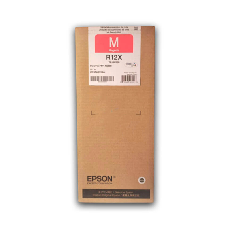 Tinta Epson R12X Magenta TR12X320 20K Pág. R4640, R5190 Original