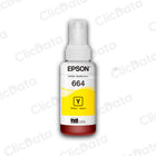 Tinta Epson T664420Al Yellow 70ml EcoTank L455,565 Original