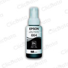 Tinta Epson T664120Al Negro 70ML EcoTank L355,L555 Original