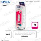 Tinta Epson T544320 Magenta 65ML L1110, L3160, L5190 Original