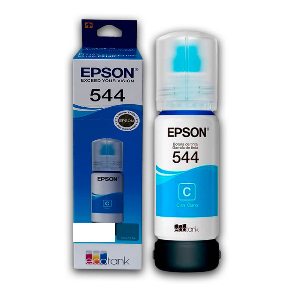 Tinta Epson T544220 Cyan 65ML L1110, L3160, L5190 Original