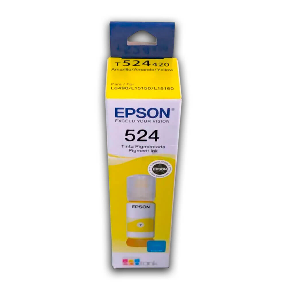 Tinta Epson T524420 Yellow 17.26ml L15150, L15160, L6580 Original