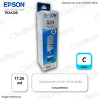 Tinta Epson T524220 Cyan 17.26ml L15150, L15160, L6580 Original