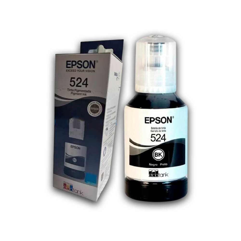 Tinta Epson T524120 Negro 30.68ml L15150, L15160, L6580 Original