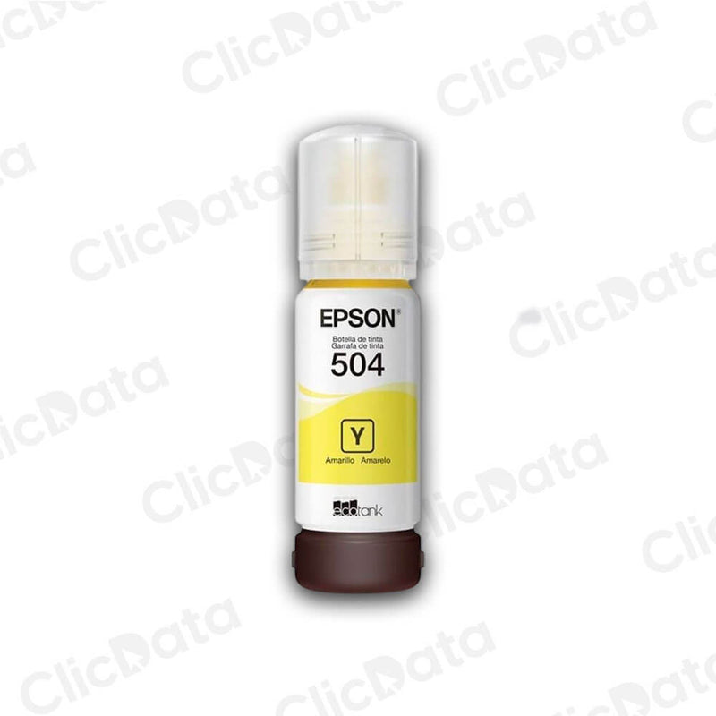 Tinta Epson T504420 Yellow 70ML L4150, L6270, L4160 Original