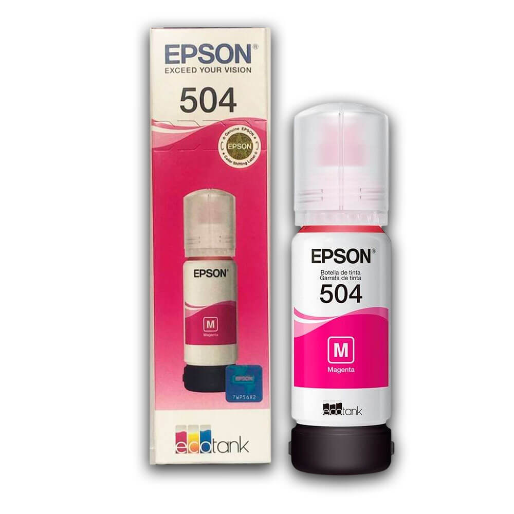 Tinta Epson T504320 Magenta 70ML L4150, L6270, L4160 Original
