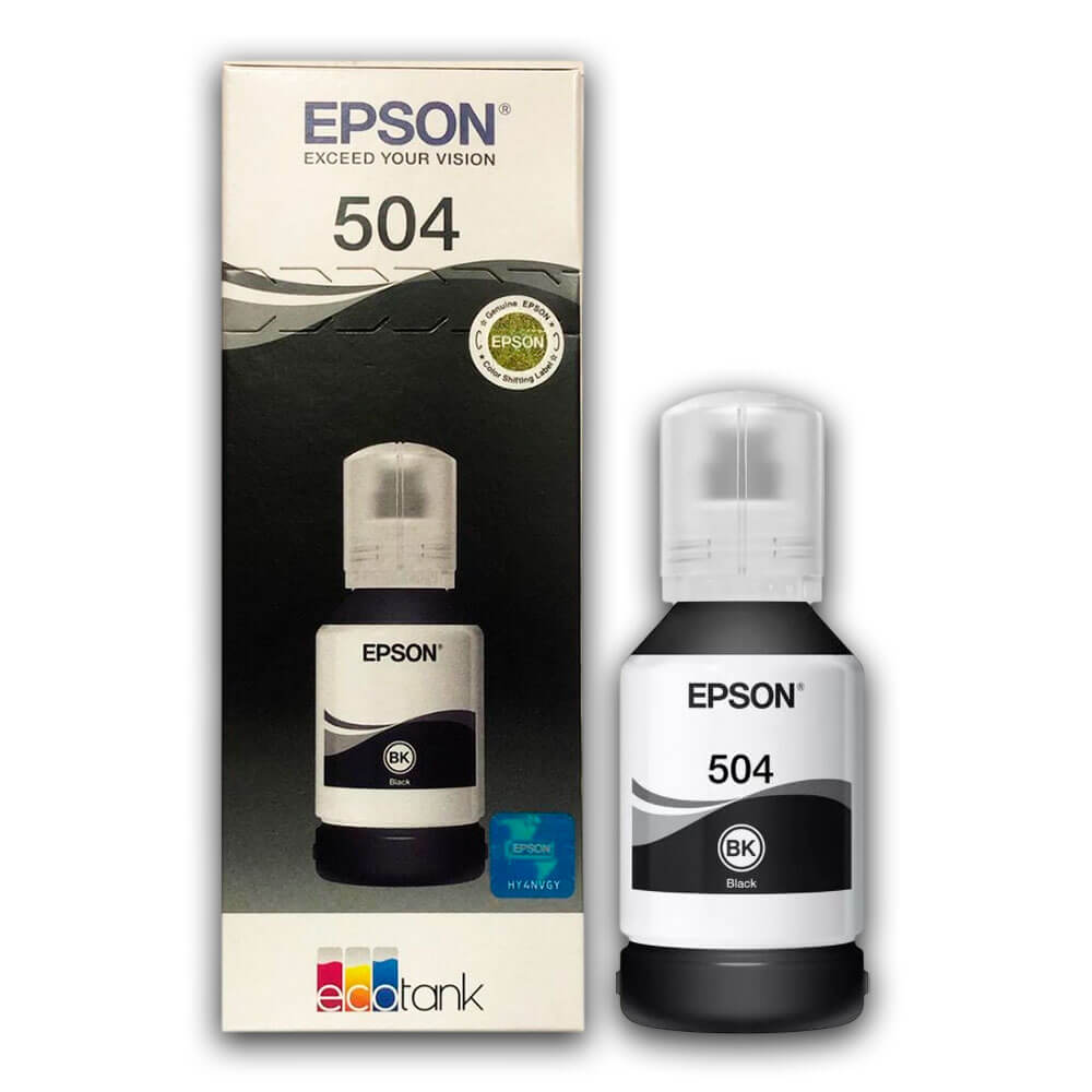 Tinta Epson T504120 Negro 127ML L4150, L6270, L4160 Original