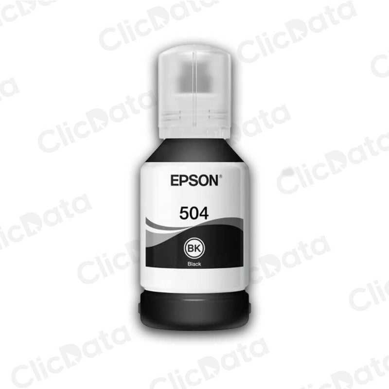 Tinta Epson T504120 Negro 127ML L4150, L6270, L4160 Original