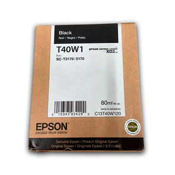 Tinta Epson T40W120 Black 80ml SL2170, SCT3170, T5170 Original