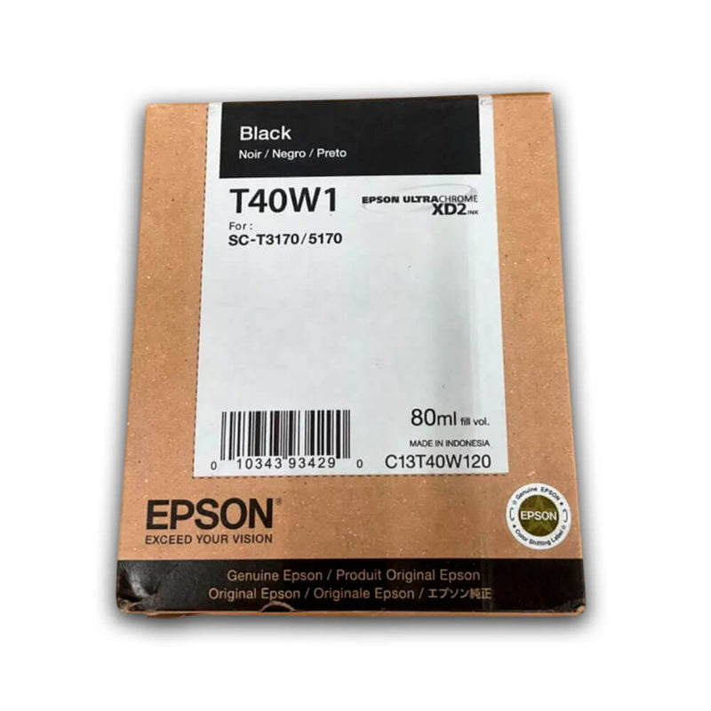Tinta Epson T40W120 Black 80ml SL2170, SCT3170, T5170 Original