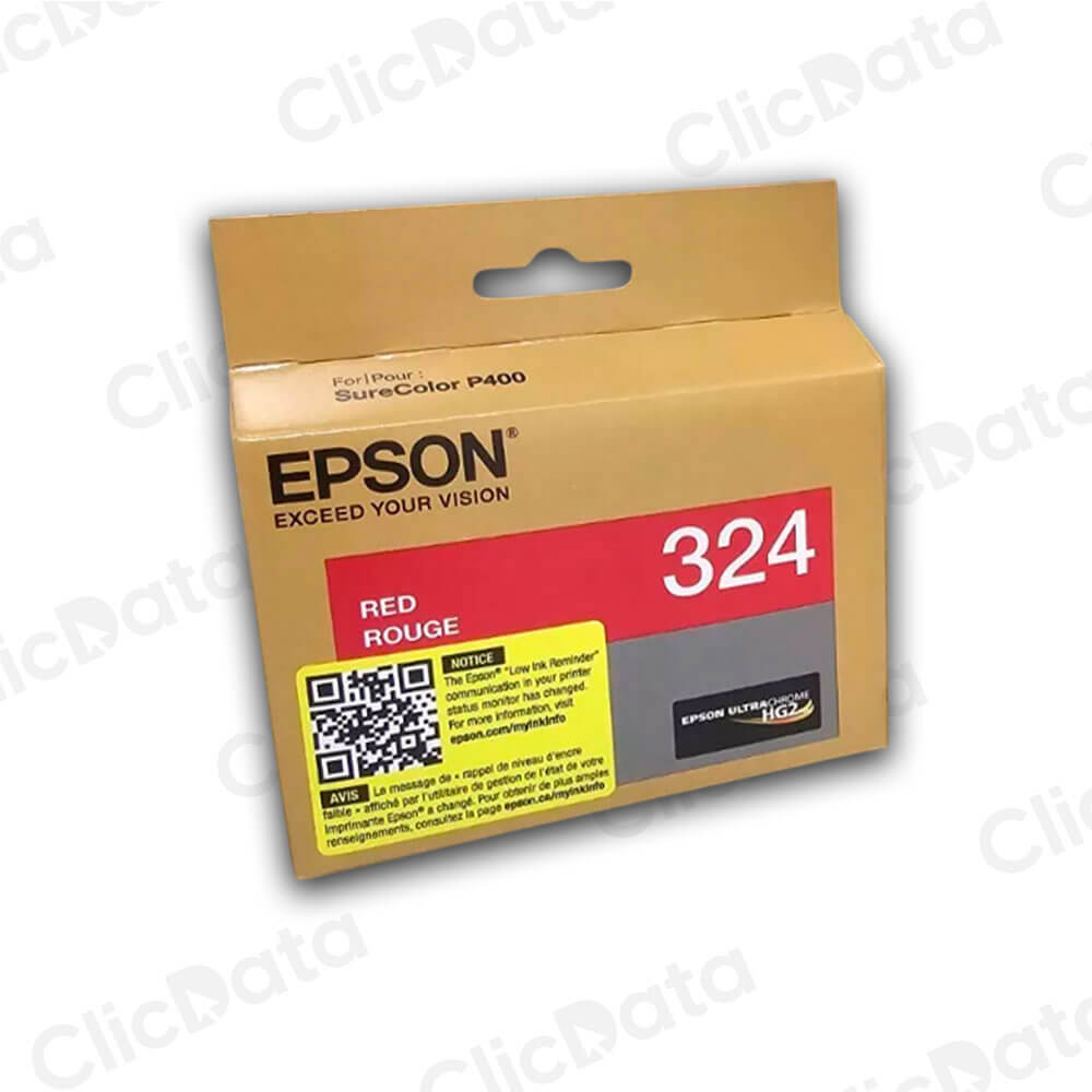 Tinta Epson T324720 Ultrachrome Red 14ML Epson P400 Original