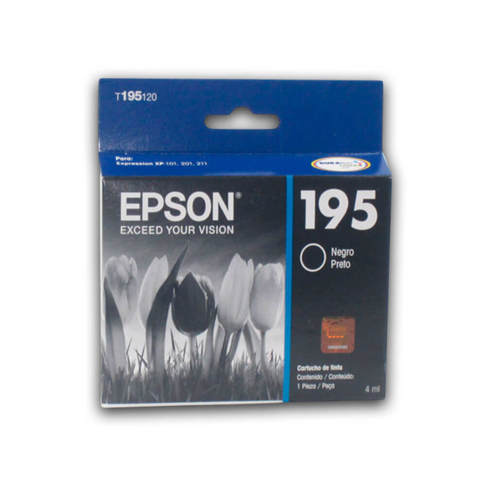 Tinta Epson T195120 Negro 130 Pág. XP101, XP201, XP 211 Original