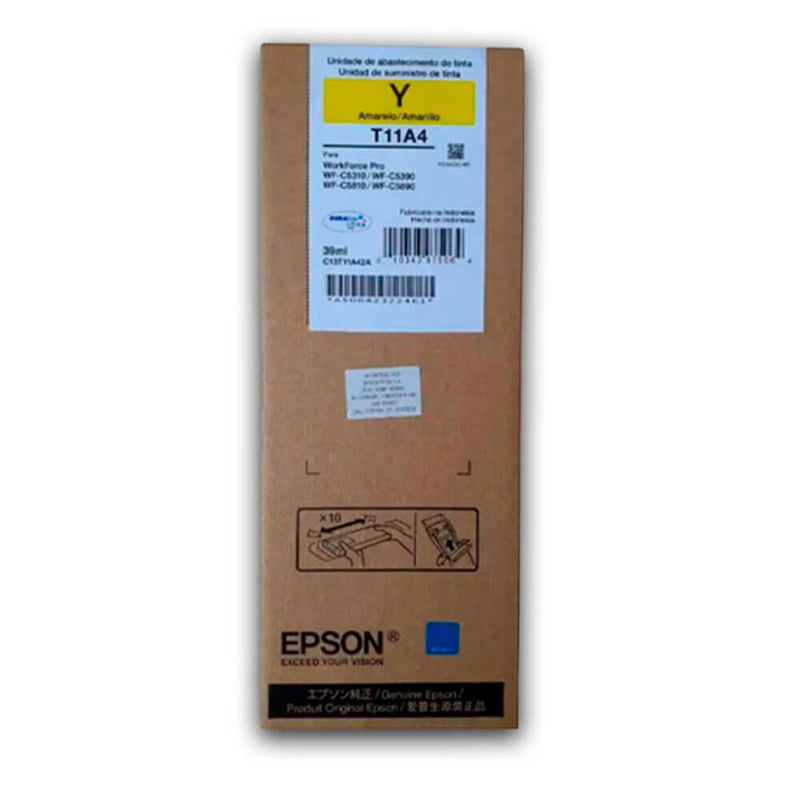 Tinta Epson T11A420Al Yellow 5,000 Pág. WFC5310, WFC5810 Original