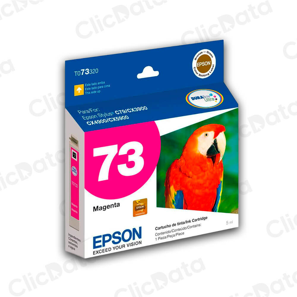 Tinta Epson T073320 Magenta 5ml C79, Epson CX3900 Original