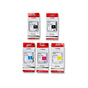 Kit de Tinta Canon PFI-102 Negro y Tricolor iPF750 Original