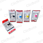 Kit de Tinta Canon PFI-102 Negro y Tricolor iPF750 Original