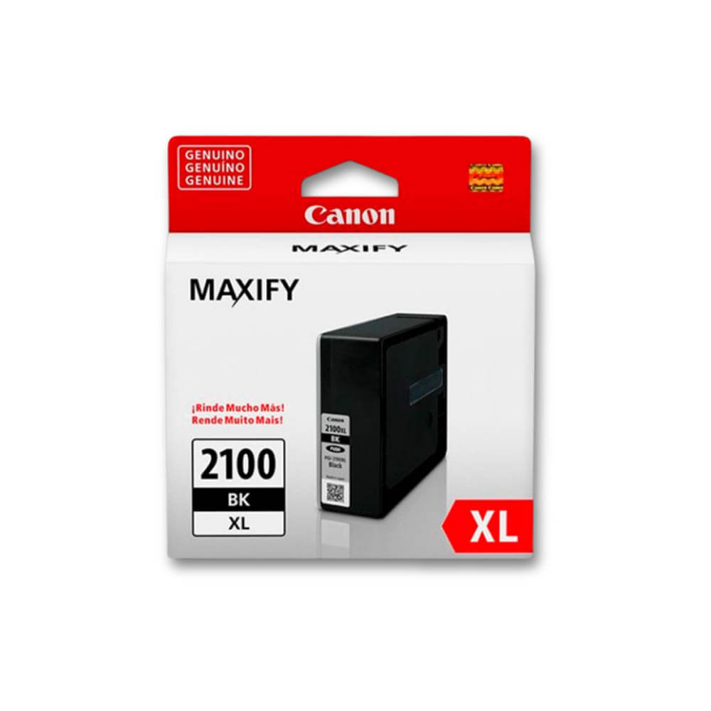 Tinta Canon PGI 2100Xl Black 1,000 Pág. Canon MB5310 Original