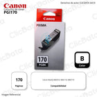 Tinta Canon PGI 170 Black 170 Pág. MG5710, MG7710 Original