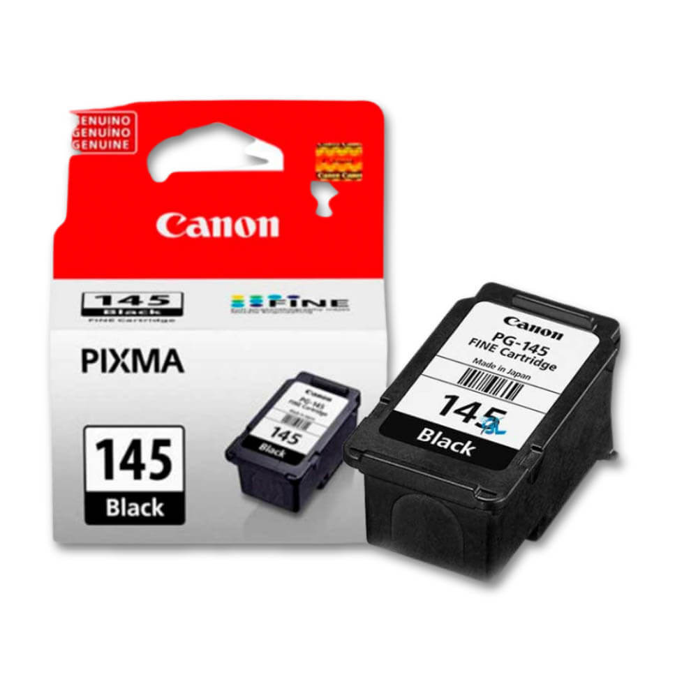 Tinta Canon PG 145Xl Negro 12ml MG3010, IP2810, MG2410 Original