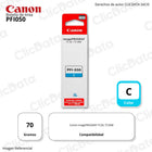 Tinta Canon PFI 050 Cyan 70ML imagePROGRAF TC20, TC 20M Original