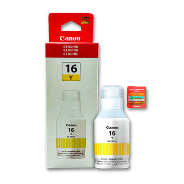Tinta Canon GI-16 Y Yellow 132ML GX6010, GX7010 Original