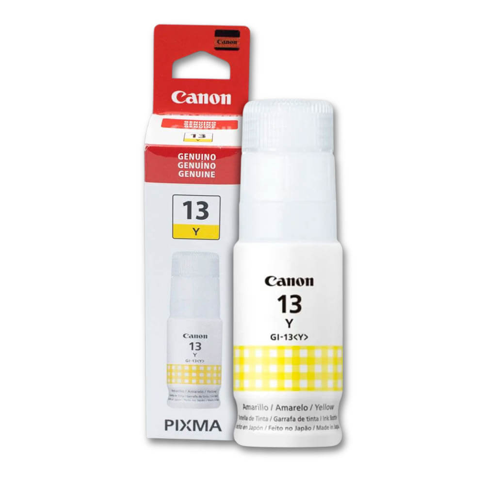 Tinta Canon GI-13Y Yellow 70ML Pixma G510, G610 Original