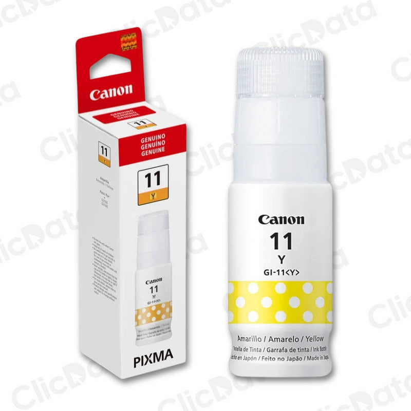 Tinta Canon GI-10Y Yellow 7,700 Pag G6010, G7010 Original