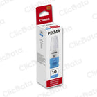 Tinta Canon GI-10C Cyan 7,700 Pag G6010, G7010 Original