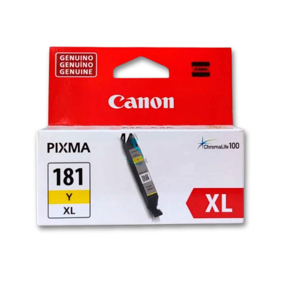 Tinta Canon Cli-181Xl Yellow 8.3ML Ts6110 , Ts6210, Ts701 Original