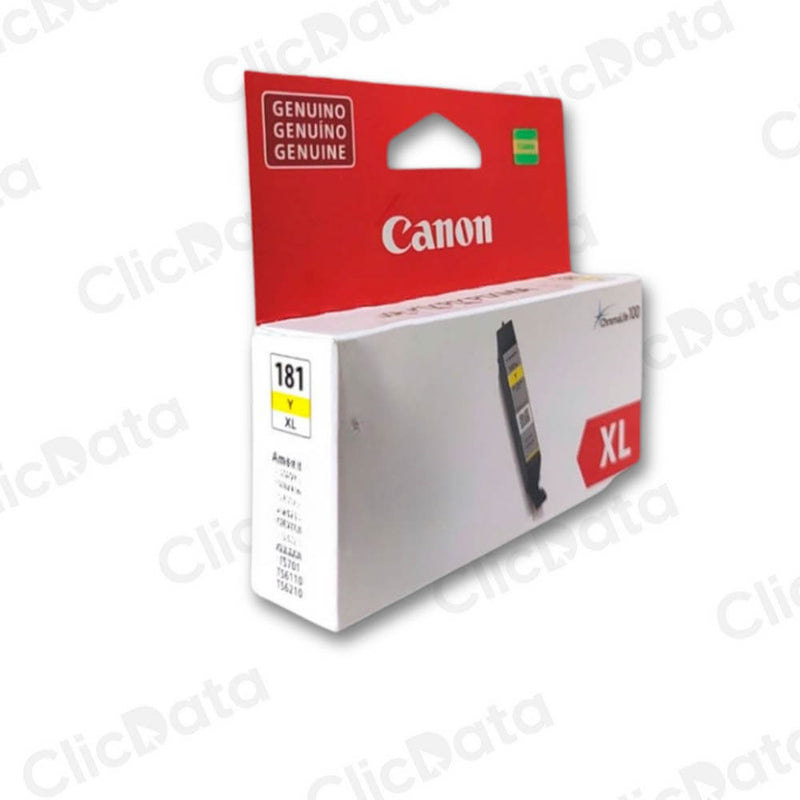 Tinta Canon Cli-181Xl Yellow 8.3ML Ts6110 , Ts6210, Ts701 Original