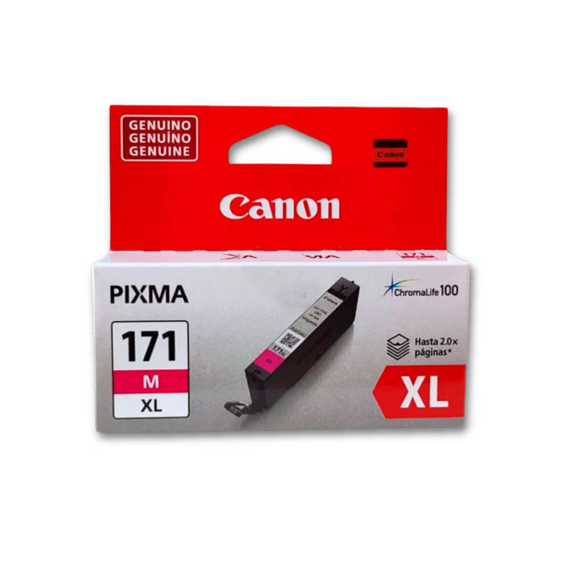 Tinta Canon Cli-171XL Magenta 10.8ml TS6010, TS8010, TS9010 Original