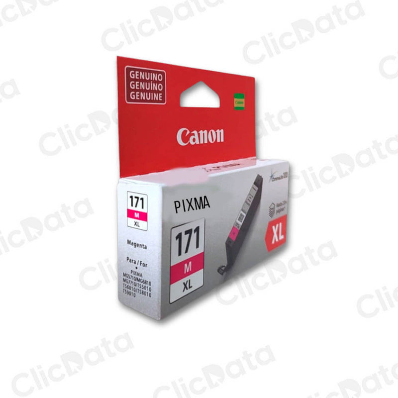 Tinta Canon Cli-171XL Magenta 10.8ml TS6010, TS8010, TS9010 Original