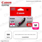 Tinta Canon Cli-171XL Magenta 10.8ml TS6010, TS8010, TS9010 Original