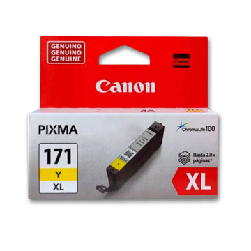 Tinta Canon Cli-171Xl Yellow 10.8ml TS6010, TS8010, TS9010 Original