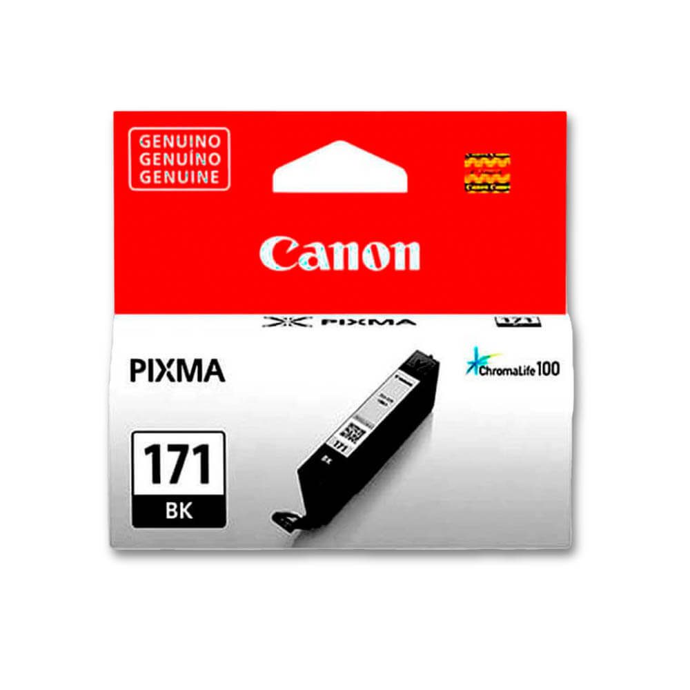 Tinta Canon Cli-171 Black 6,5ml MG6810, MG5710, MG7710 Original