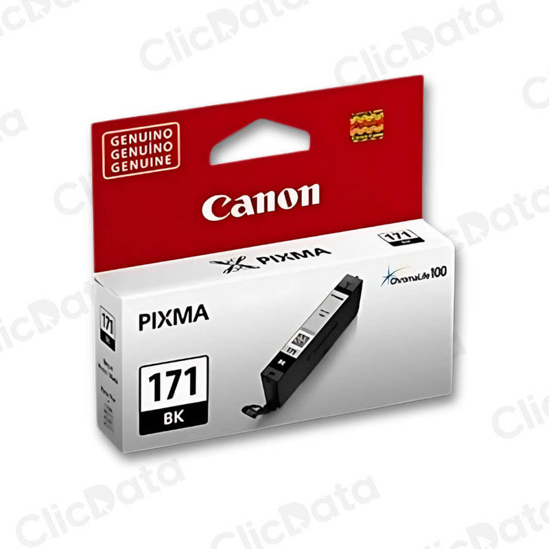 Tinta Canon Cli-171 Black 6,5ml MG6810, MG5710, MG7710 Original